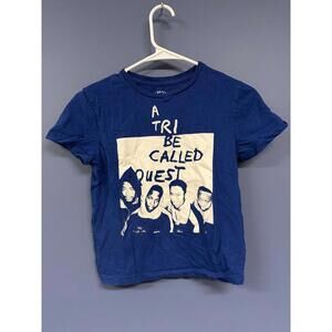 A Tribe Called Quest Band T-Shirt Blue Small The Thread Shop Sony Music